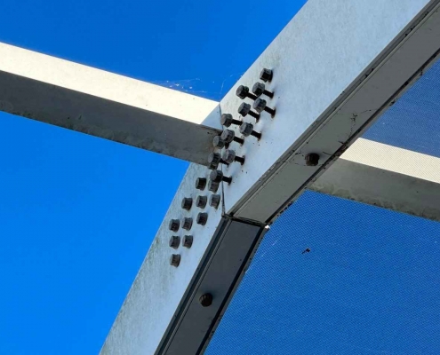 Replacing Rusty Screws at Screen Pool Enclosures Replacing Rusty Screws at Screen Pool Enclosures